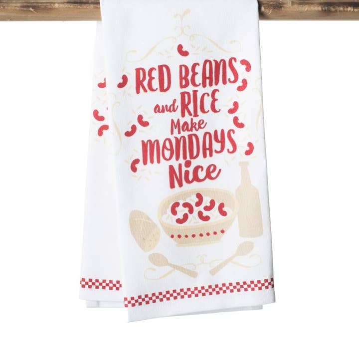 THE PARISH LINE - Wholesale Tea Towel - Red Beans and Rice Kitchen Towel