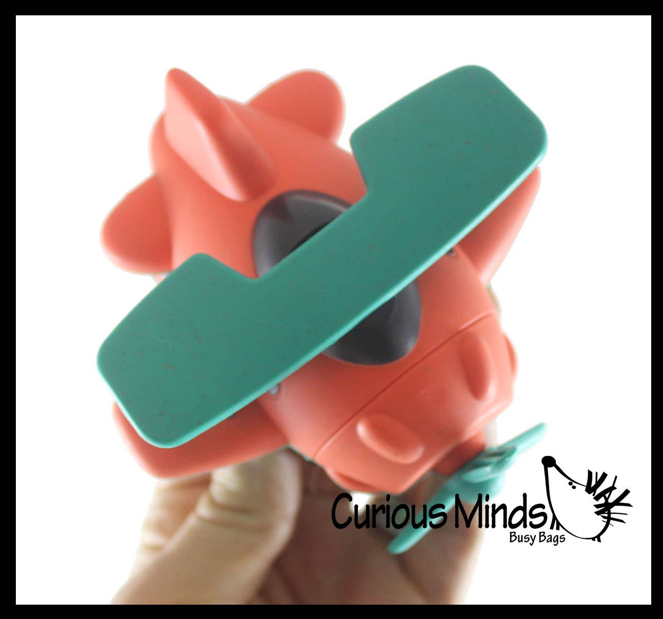 Curious Minds Toys - Vente Avion miniature – enfant - 1 petit hélicoptère en forme d'avion - Blé compostable écologique6
