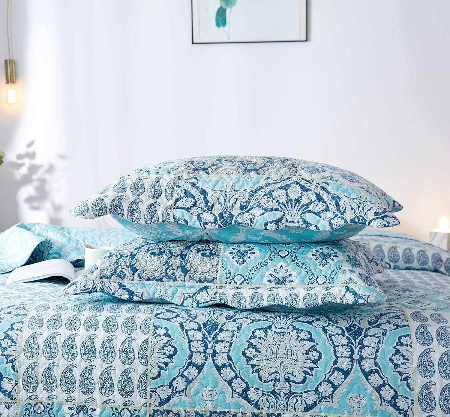 Kasentex - Wholesale Bedding Set - Printed Pre-Washed Quilt Set - Microfiber Fabric Quilted2