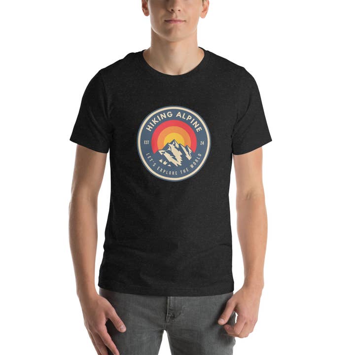Hiking Alpine Mountains T-Shirt for wholesale by Hiking Alpine
