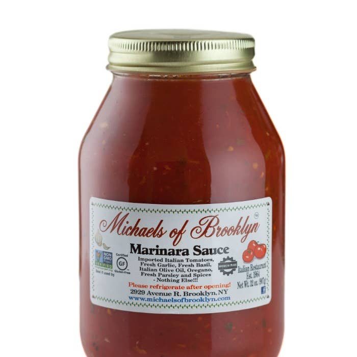 Michaels of Brooklyn - Wholesale Pasta Sauce - Marinara Sauce - 32oz