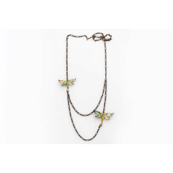 Joyas de Papel - Wholesale Choker/Collar - Dragonfly necklace4