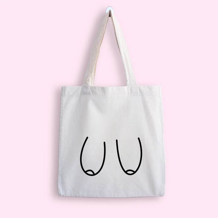 Risqué Gifts - Wholesale Tote Bag - Women's - Boob Tote Bag5