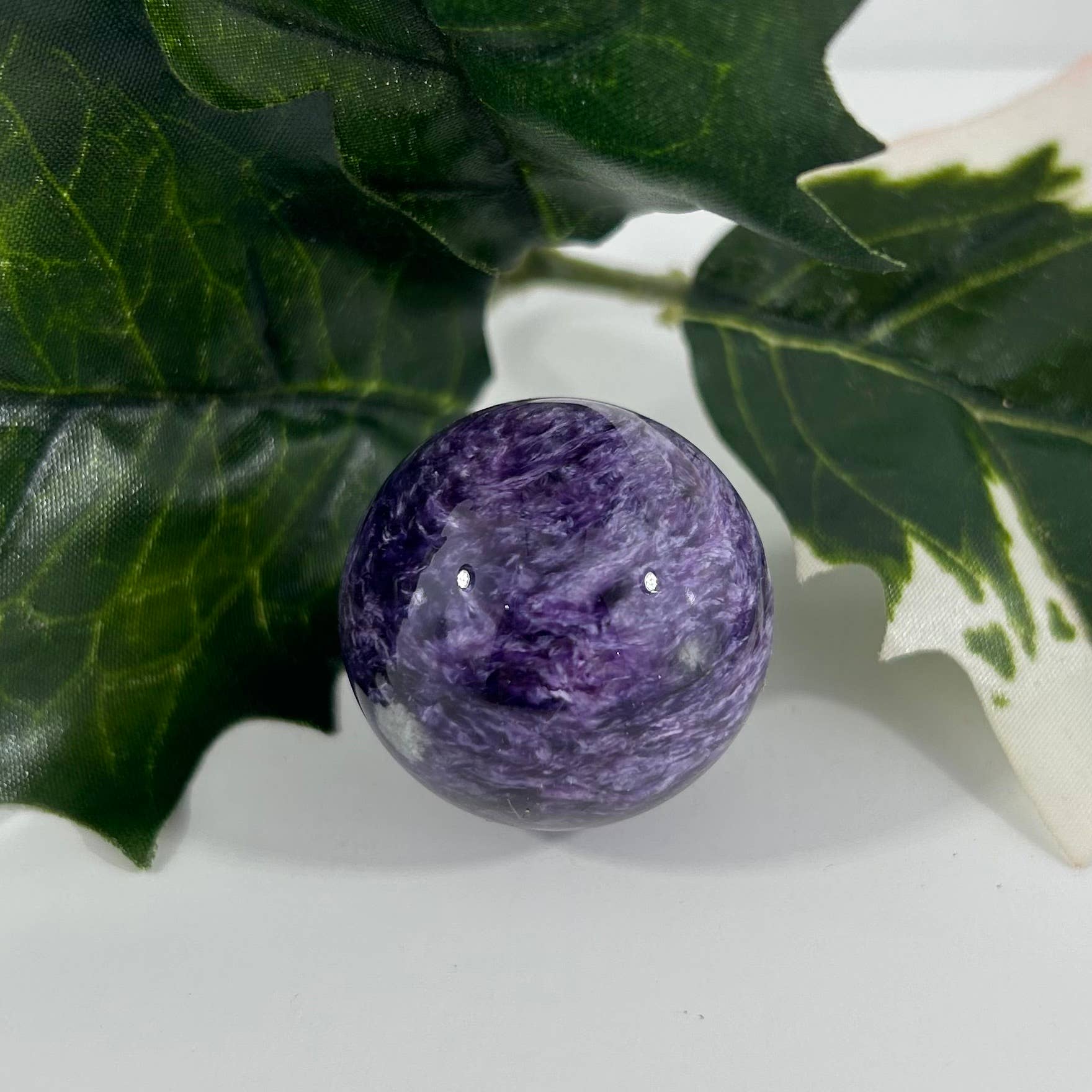 Quasar Gems USA - Wholesale Spiritual Stone/Crystal - Charoite Spheres 3cm3