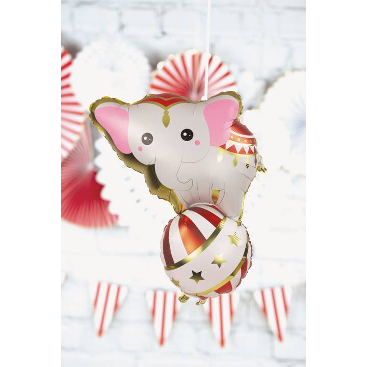 Tim&Puce Factory - Wholesale Balloon - VINTAGE CIRCUS MYLAR BALLOON1