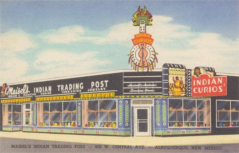 Found Image Press - Wholesale Magnet - Magnet RS-388 Maisel's Indian Trading Post0