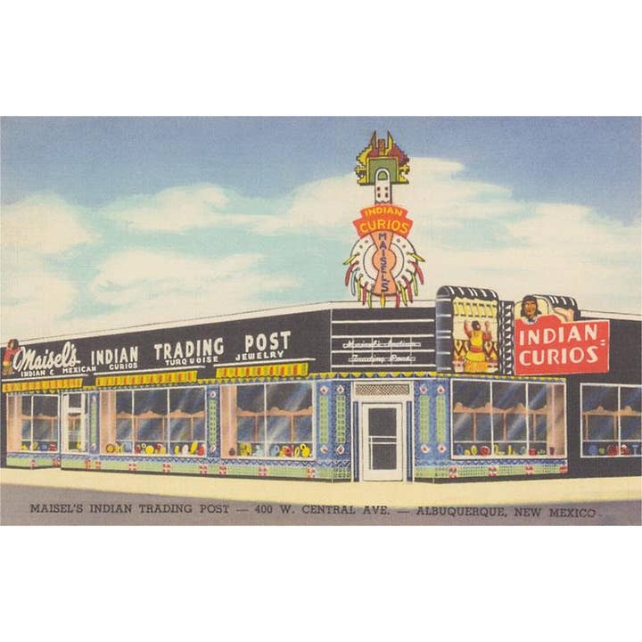 Found Image Press - Wholesale Magnet - Magnet RS-388 Maisel's Indian Trading Post