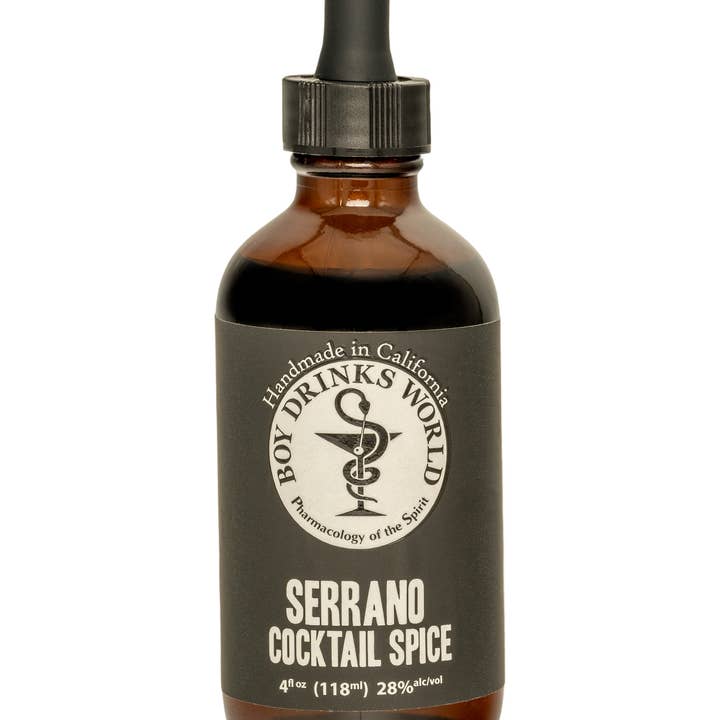 Boy Drinks World - Wholesale Cocktail Mix/Syrup - Serrano Cocktail Spice