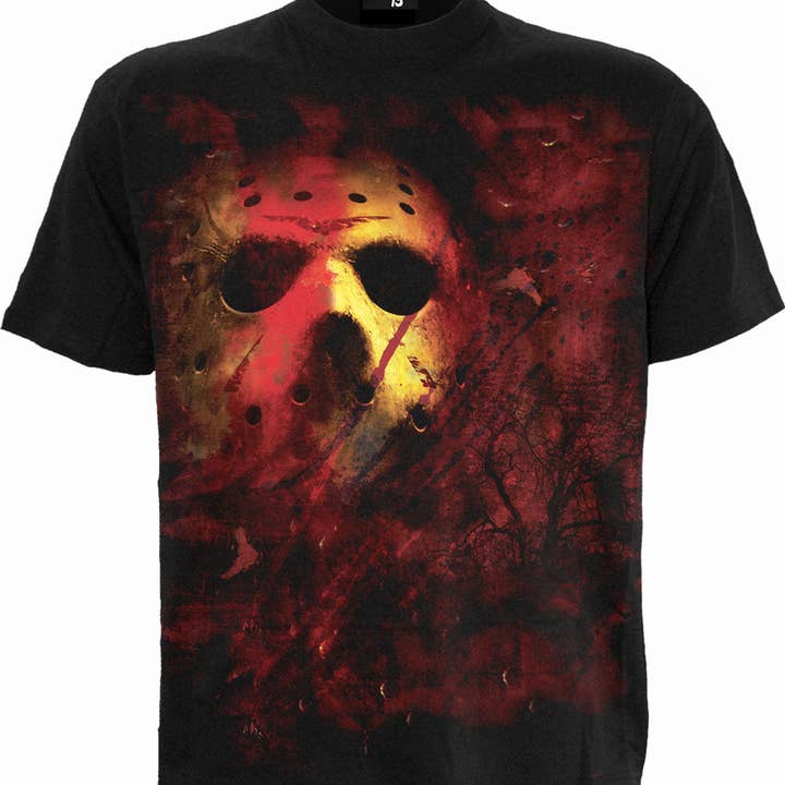 FRIDAY 13TH - JASON LIVES - svart t-shirt för wholesale av Spiral