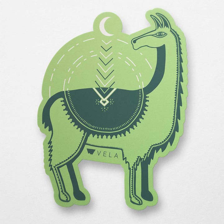 Llama Sticker for engroshandel hos Ketsol