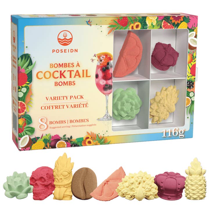 Cocktail Variety Pack for wholesale by Poseidn - Drink Bombs