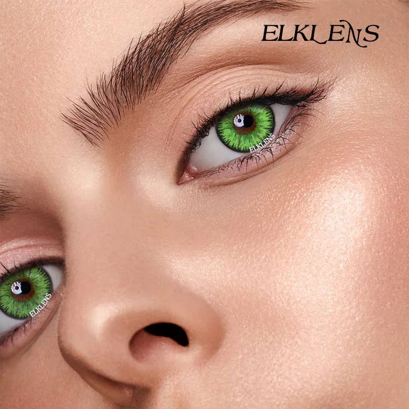 ELKLENS – wholesale Contact lenses – ELKLENS Wika Green Colored Contact Lenses1
