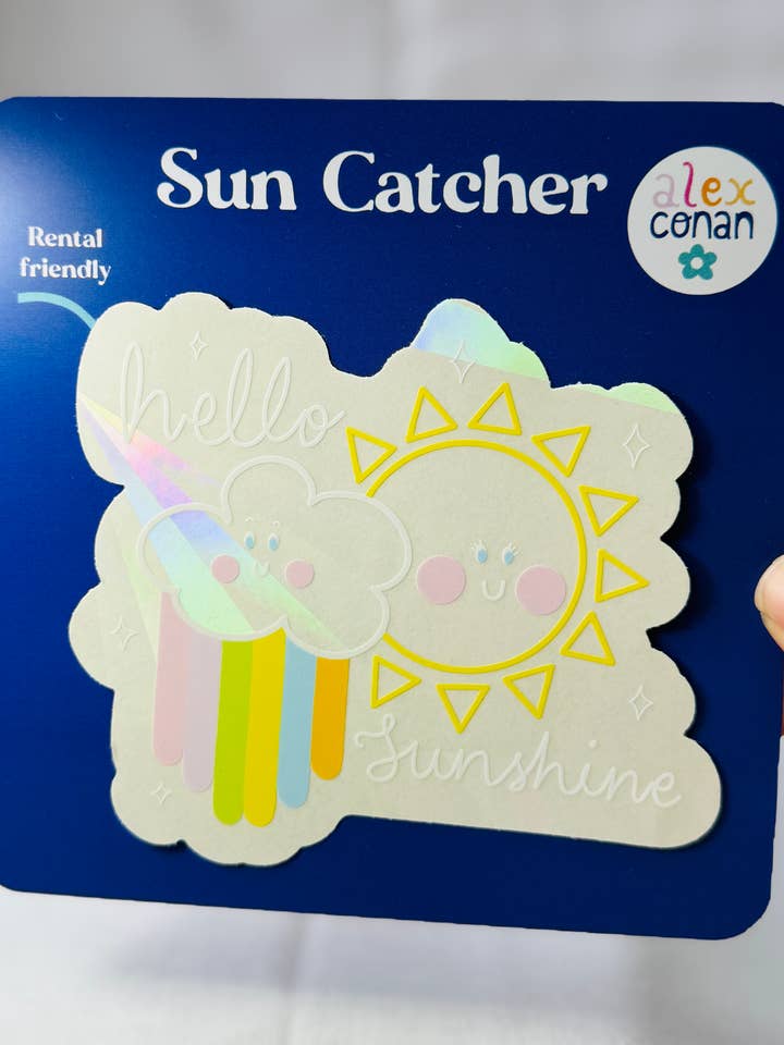 Hello Sunshine Sun Catcher for wholesale by Alex Conan