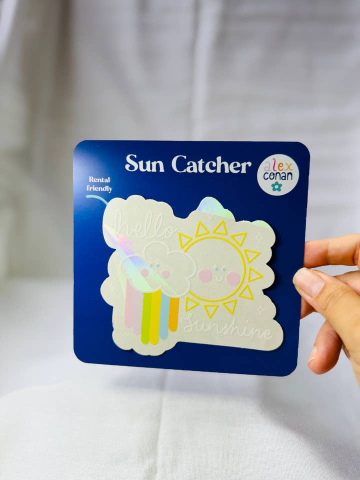 Hello Sunshine Sun Catcher for wholesale by Alex Conan