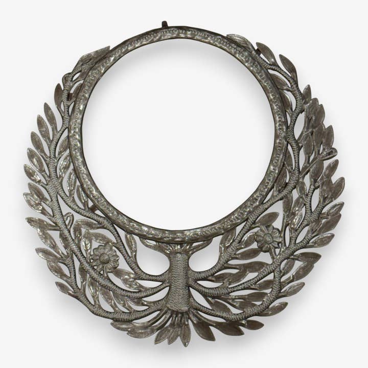 Dandarah (Ships from USA) - Wholesale Wall Mirror - Metal Blooming Tree Mirror Frame 22"1