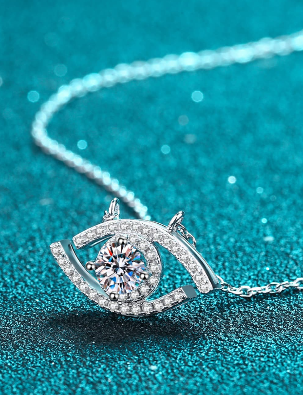 Koch La Ni Jewelry - Wholesale Pendant/Charm Necklace - Moissanite Evil Eye Pendant Necklace3