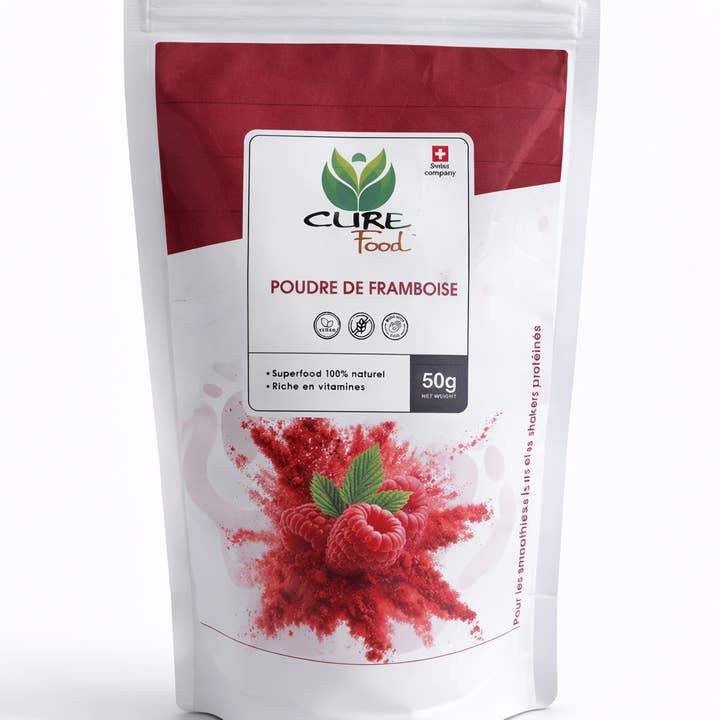 Hindbærpulver for engroshandel hos CureFood