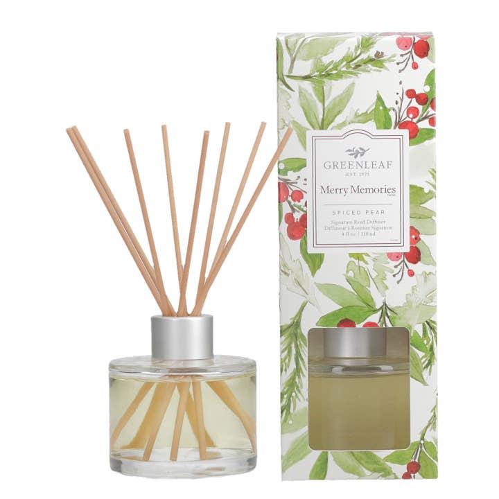 Greenleaf Gifts - Wholesale Reed Diffuser - Merry Memories Reed Diffuser 4 Pack