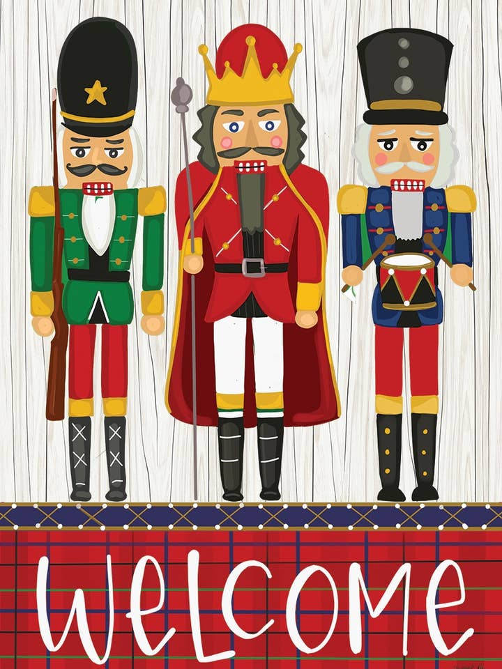Nutcrackers-FL - 28” x 40” for wholesale by Custom Decor