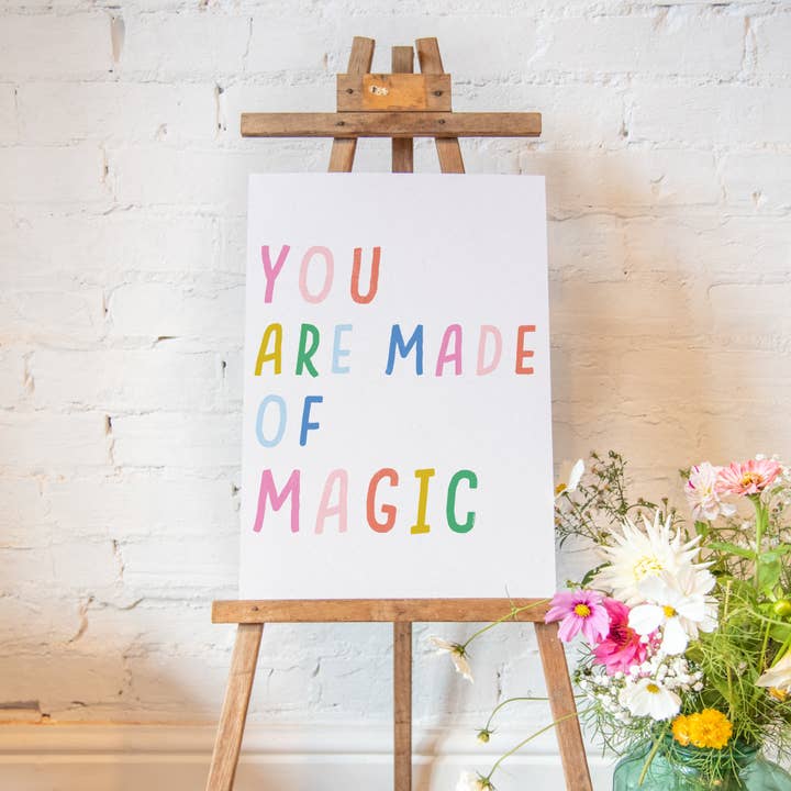 You Ares Made Ot Magic Art Print por atacado de Manta Makes