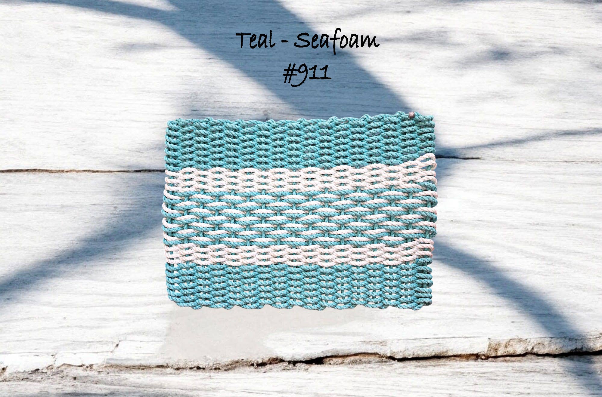 Maine Rope Mats - Wholesale Door Mat - 911 The "Original" Handcrafted Woven Maine Lobster Rope Door Mat