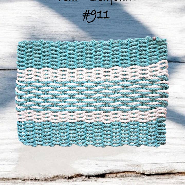 911 O "Original" Tapete de Porta Artesanal em Corda de Lagosta do Maine por atacado de Maine Rope Mats