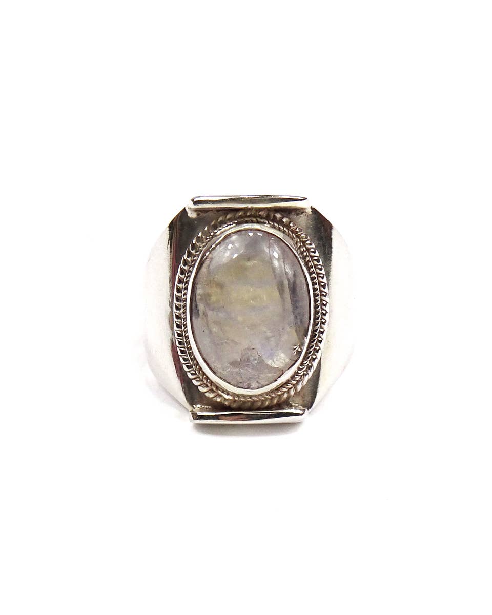 Zig Zag Asian Collection - Venta al por mayor Anillos grandes/de cóctel - Anillo Sillín con Piedra6