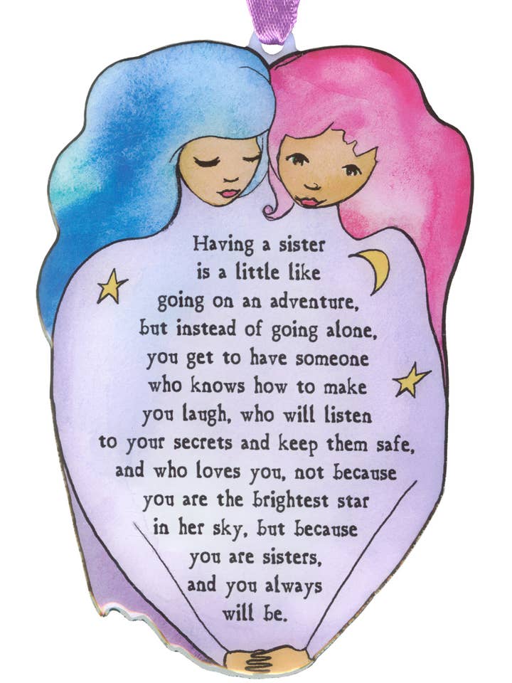 2025 Sisters Ornament for wholesale by StoryPeople