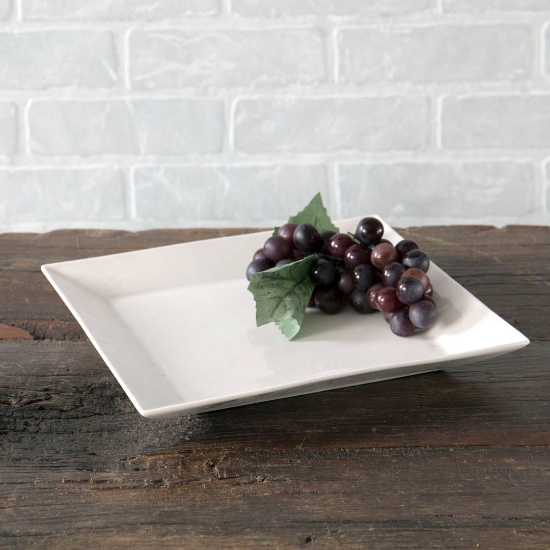 Willow Group - Wholesale Dinner Plate - SQ PORCELAIN PLATE3
