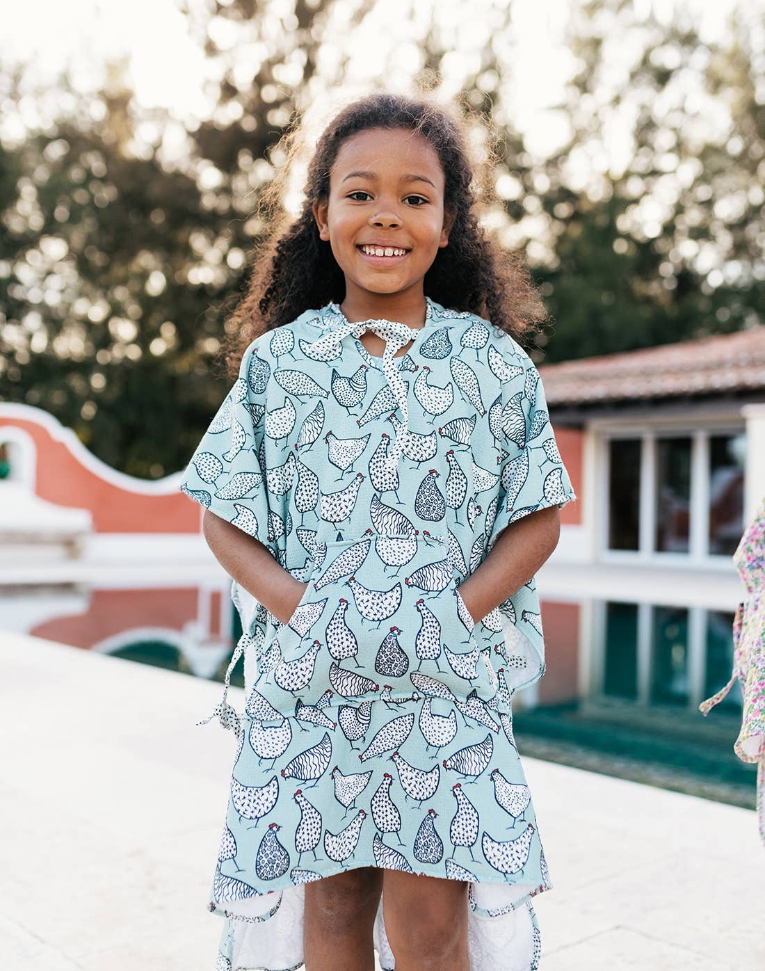 BOW Swimwear – Engroshandel Poncho - Børn – Poncho Kyllinger