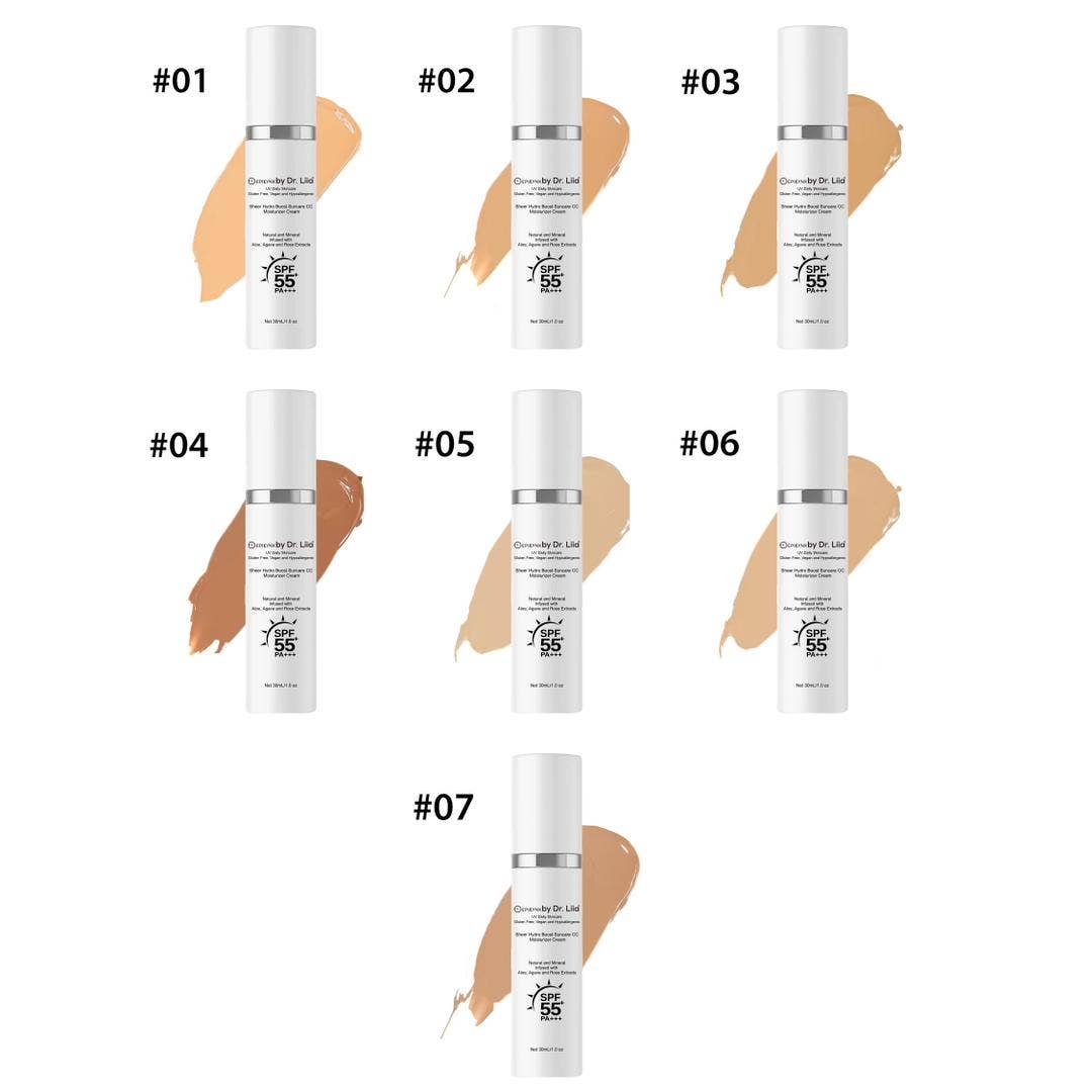 EpiLynx - Wholesale Tinted Moisturizer - Gluten-Free Vegan Tinted CC Moisturizer for Dry Skin with SPF 5513