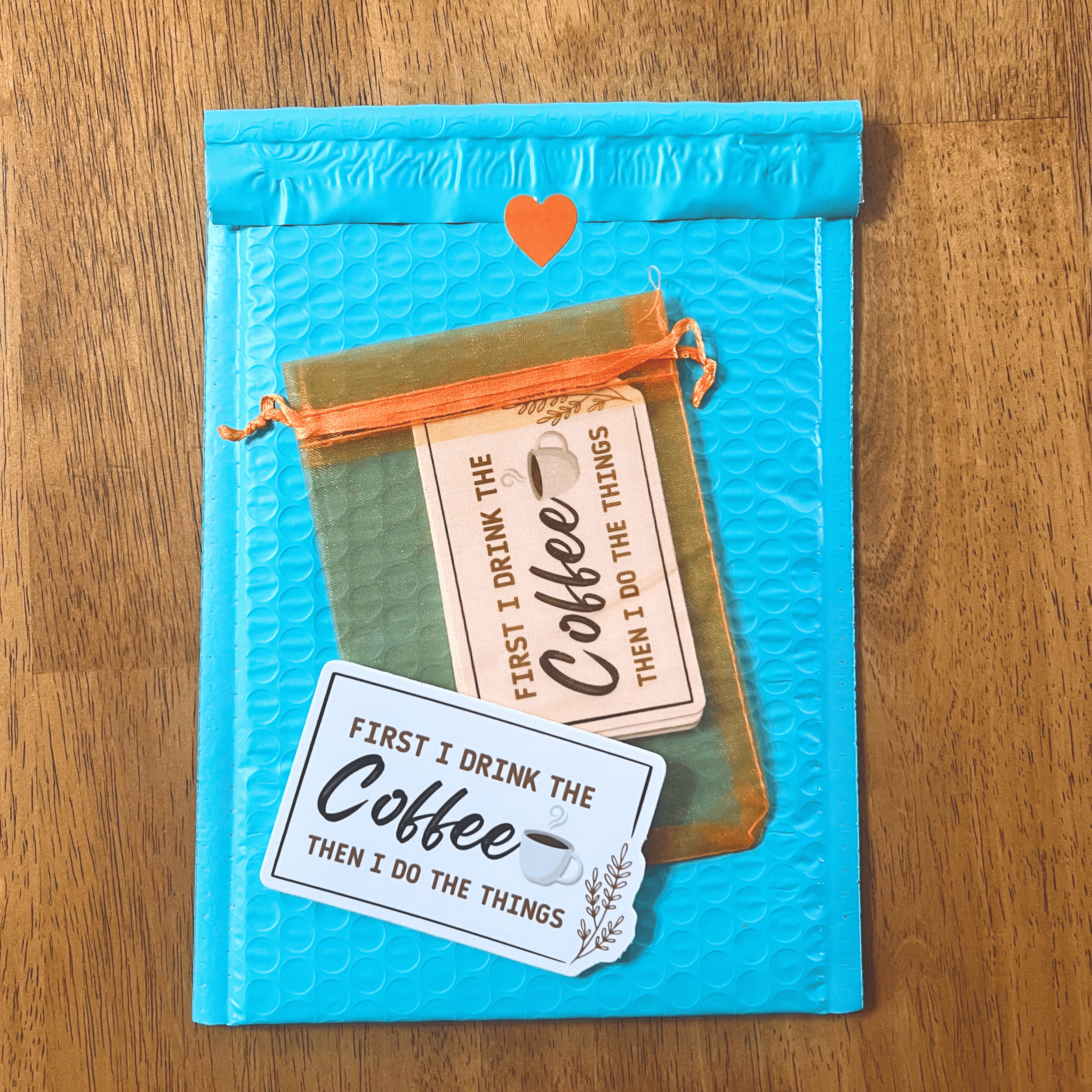 Little Traveling Llama - Wholesale Sticker - First I Drink The Coffee, Waterproof Sticker2