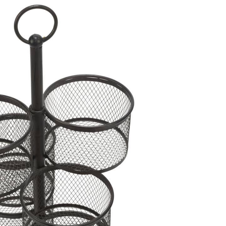 Tripar International - Wholesale Retailer Display Stand/Case - 31" Metal 3 Tier Rotating Display with 6 baskets