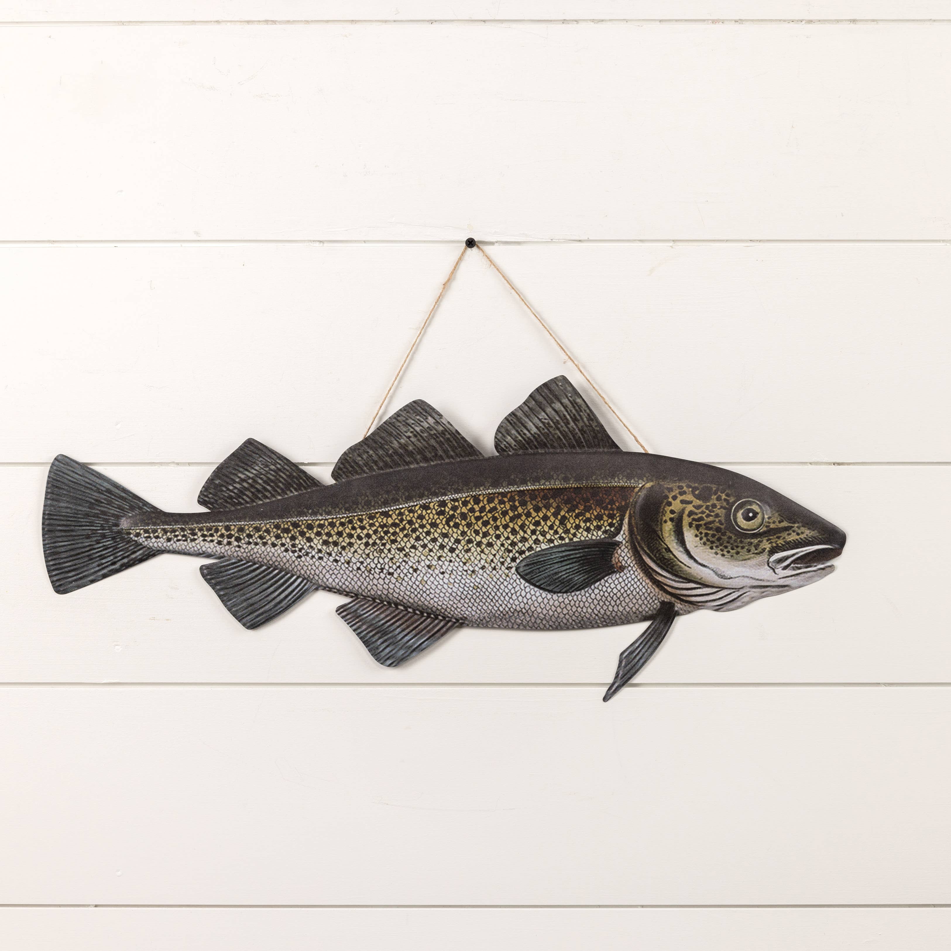 Ragon House - Wholesale Wall Accent - 24" COD FISH1