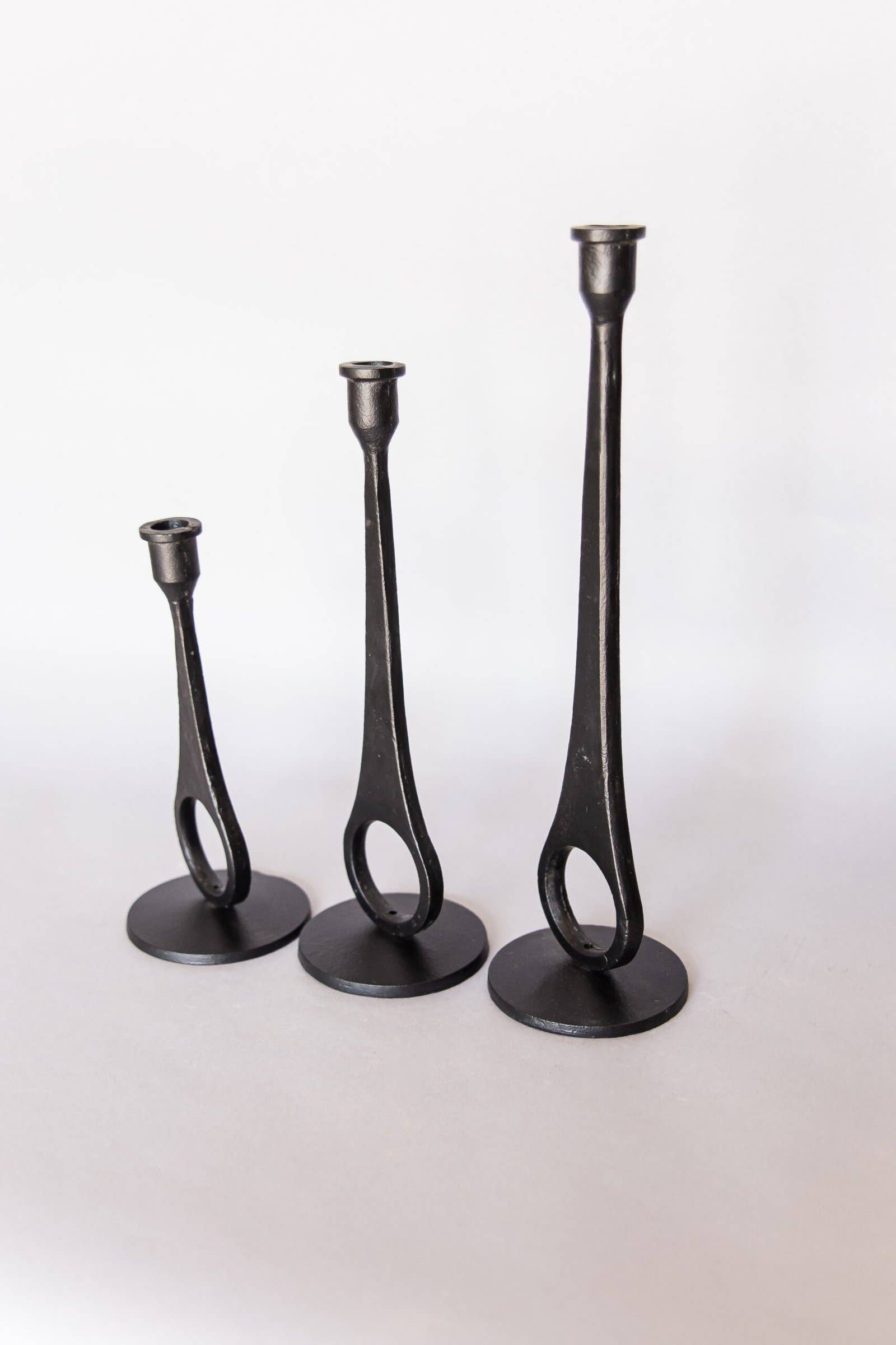 Curated Studio - Wholesale Candle holder - Modern Metal Tapper Candle Holders S/31