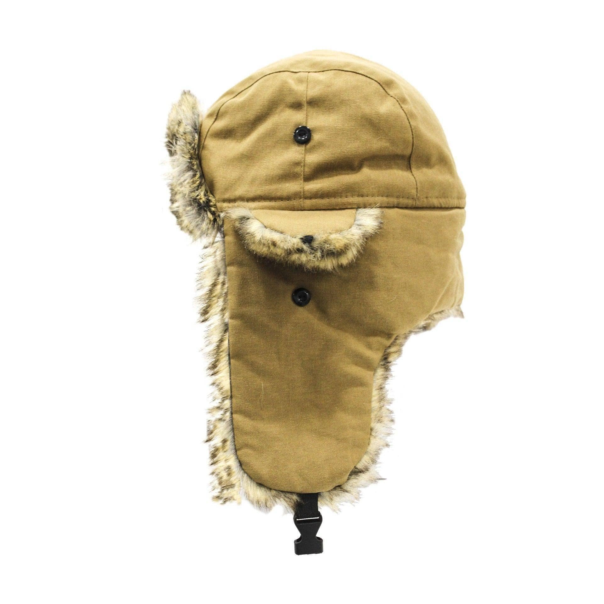Heritage Traditions – Großhandel Trapper-/Fliegermütze – Unisex – Wachspelz-Lumberjack-Trapper-Hut0