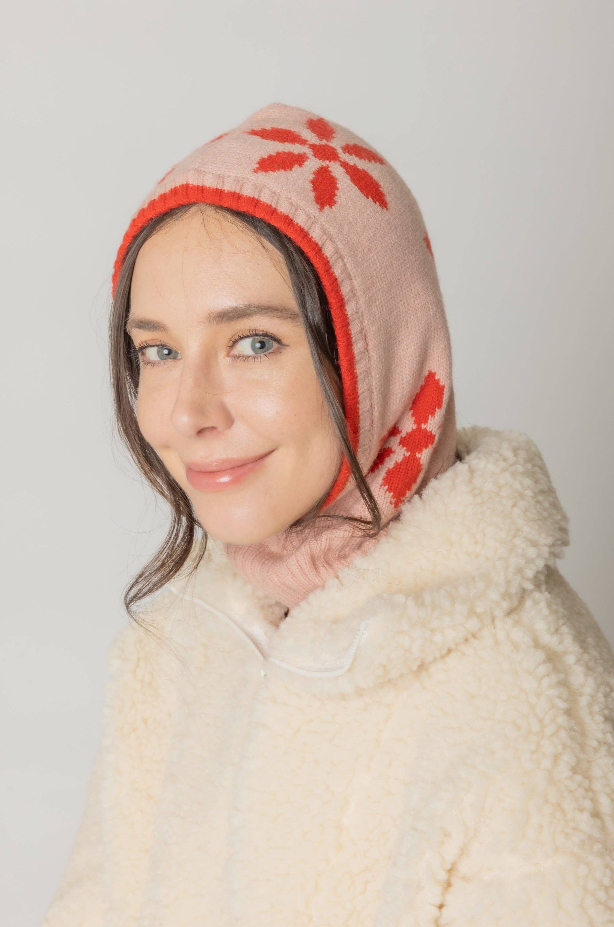 Do Everything In Love® - Wholesale Balaclava - Women's - Flower Print Snood1