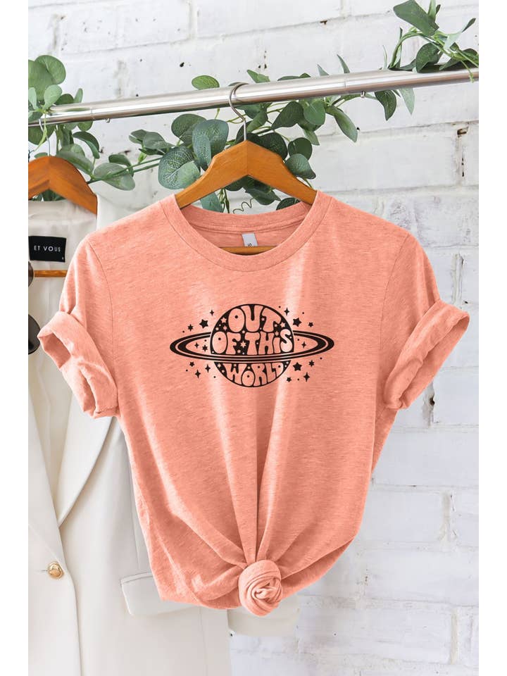 Bella Me - Wholesale Screen Printed T-Shirt - Women's - Out of This World Graphic Tee2