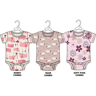 Baby Girls Bodysuit for wholesale by MID KIDS