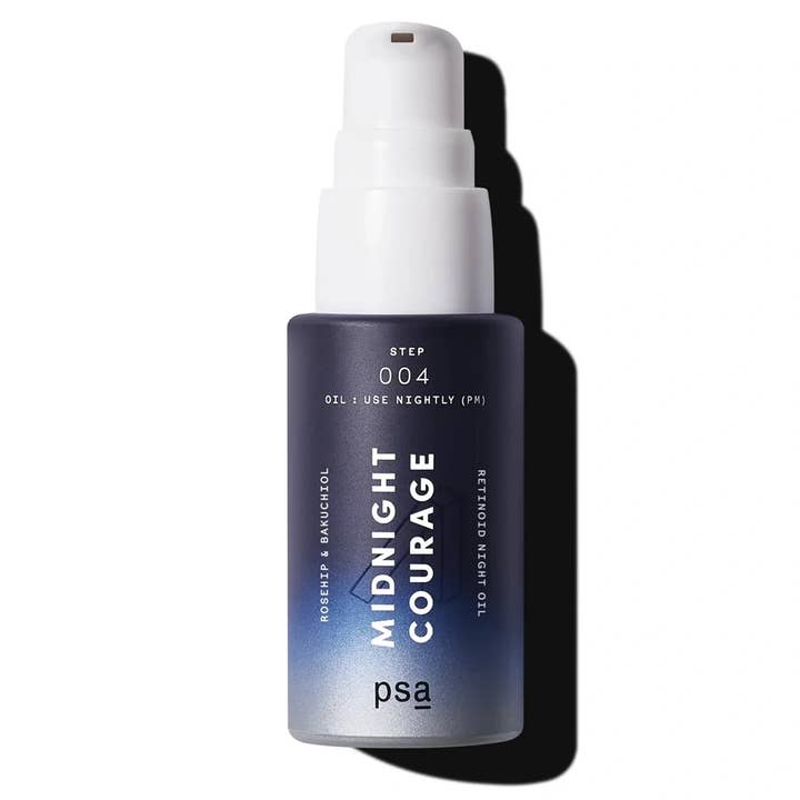 MIDNIGHT COURAGE Bakuchiol Retinoid Night Oil for wholesale by Purposeful Skincare for All