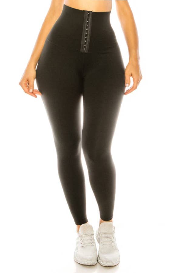 Color 5 – wholesale Sport-/loungeleggings – Dam – Enfärgad kroppsformare med hög midja tonande faja yoga leggings13