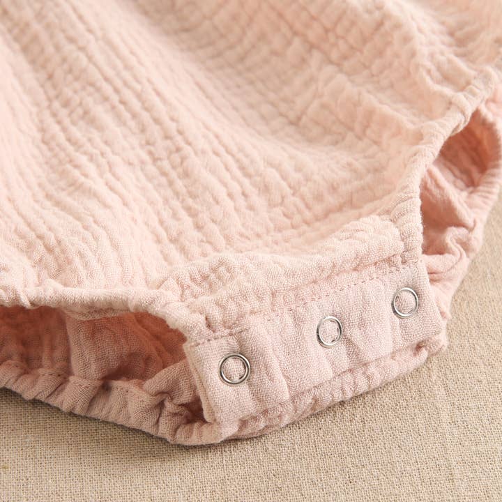 Rose Baby Girl's Bambula Frog with Embroidered Details for wholesale on Faire4