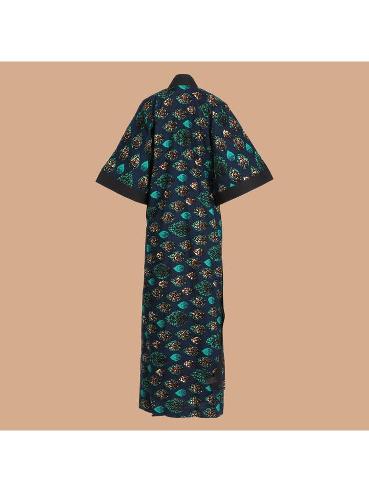 Besida - Wholesale Kimono - Women's - Fea African Print Duster/Kimono2
