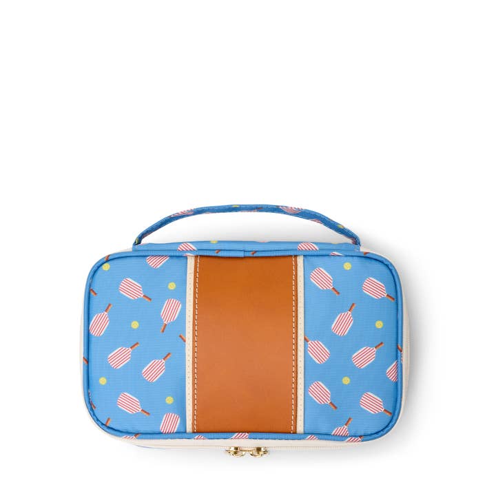 Boulevard - Wholesale Makeup/Cosmetic Bag - "Megan" Nylon and Leather Makeup Case (Personalizable)13