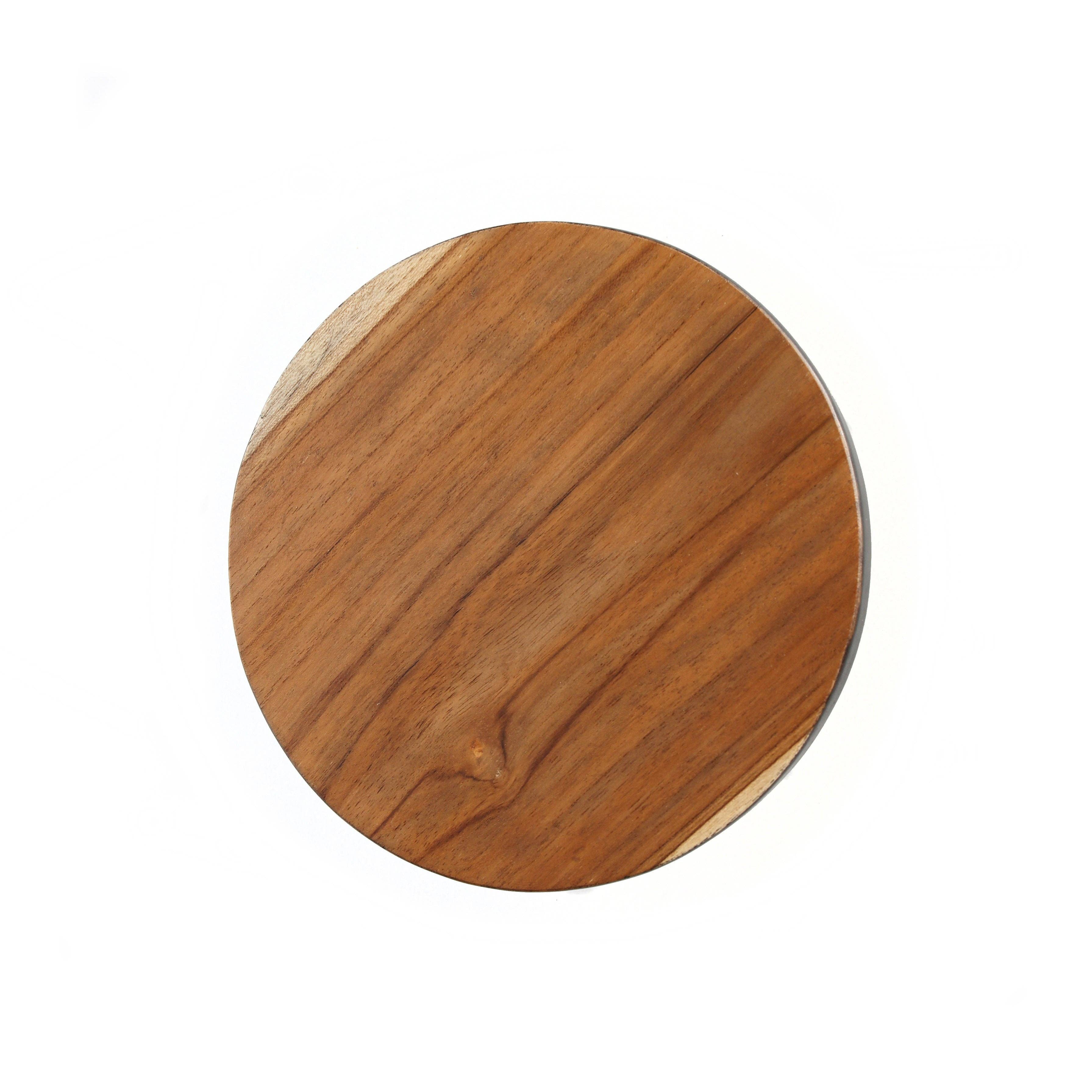 Bazar Bizar Living - Vendita all'ingrosso Alzate per torte - Alzata per dolci Bondi in legno di teak naturale nero - M3