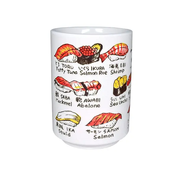 Urban Tokyo - Wholesale Coffee Mug - Japanese Sushi Yunomi Style Tea Cup Reactive Glaze 10 fl oz1