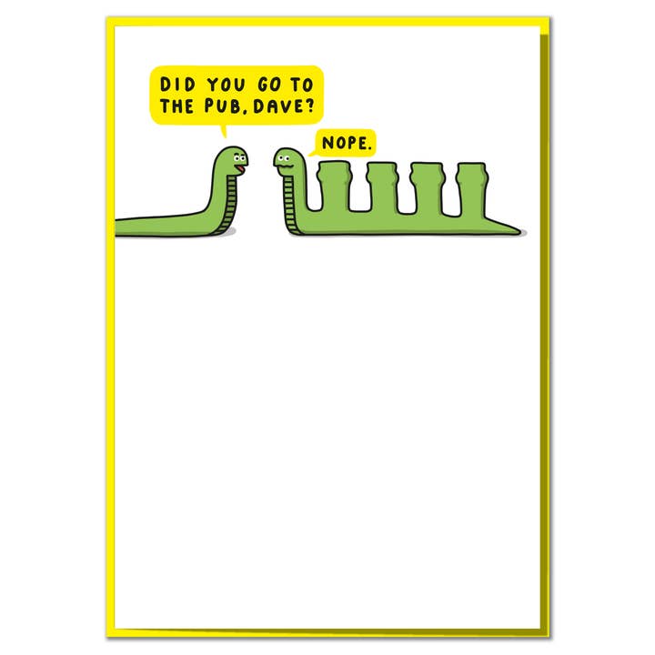 Have You Been To The Pub. Funny Birthday Card for wholesale by Mungo And Shoddy
