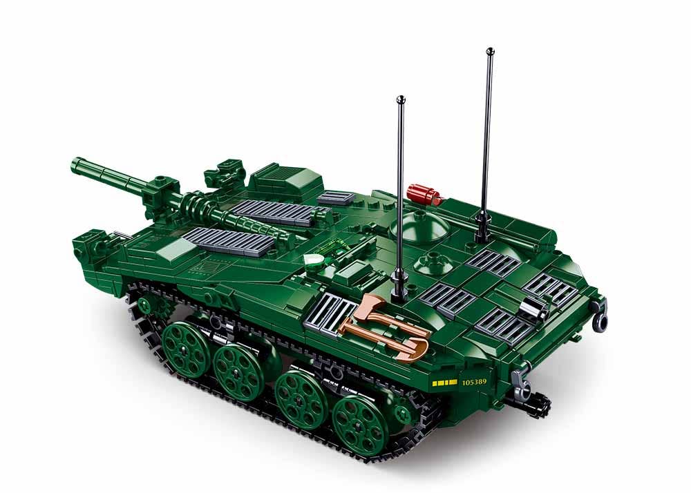 Sluban North America - Wholesale Build-a-Toy - Kids - Swedish STRV103 - Modern Battle Tank M38-B1010 - 692 Pcs3