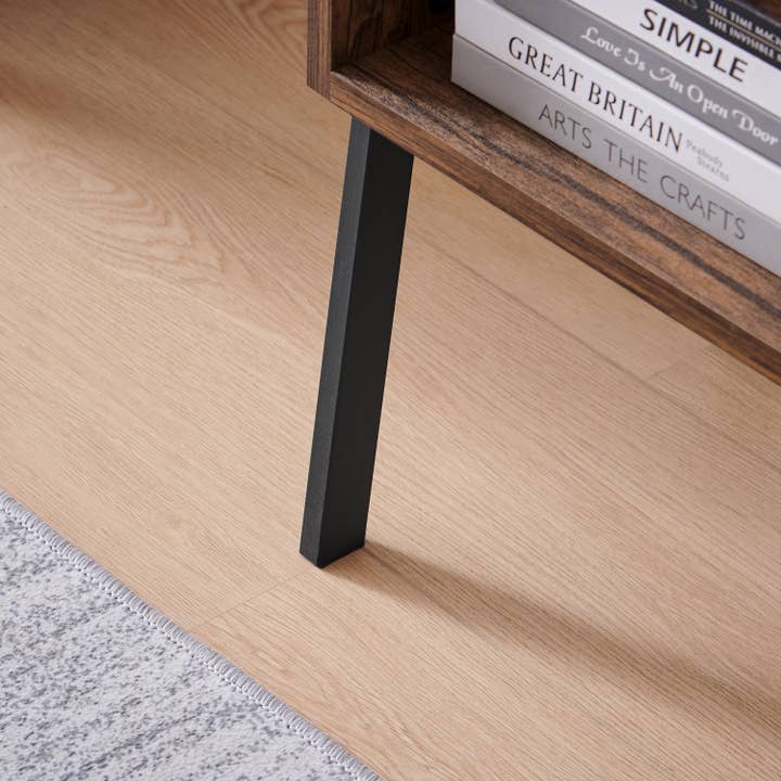 Danya B - Wholesale Side Table - Kazuyo Mid-Century Modern Black Metal Two-Tier Side Table26