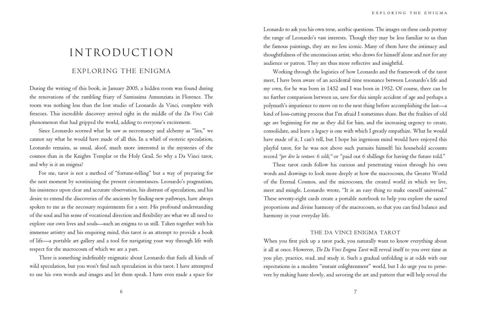 REDFeather - Wholesale Tarot Cards - Da Vinci Enigma Tarot3